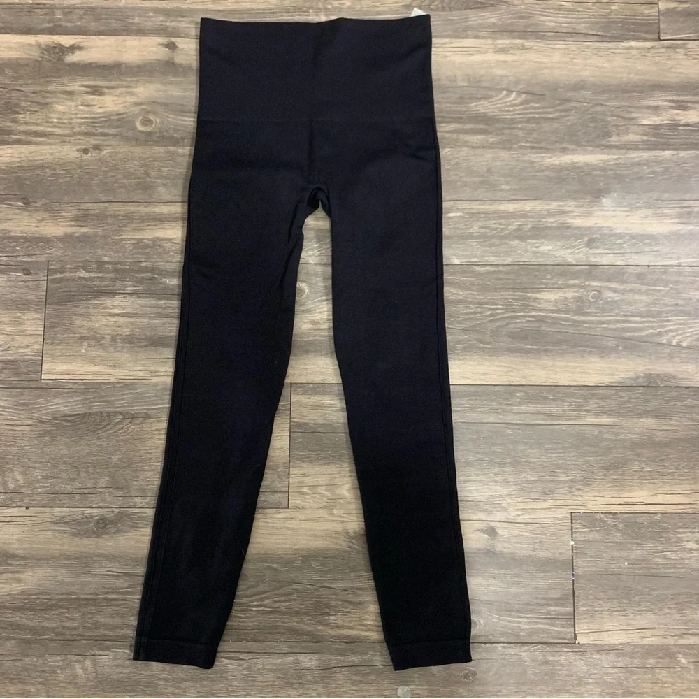 SPANX Classic Black Leggings high waisted compression